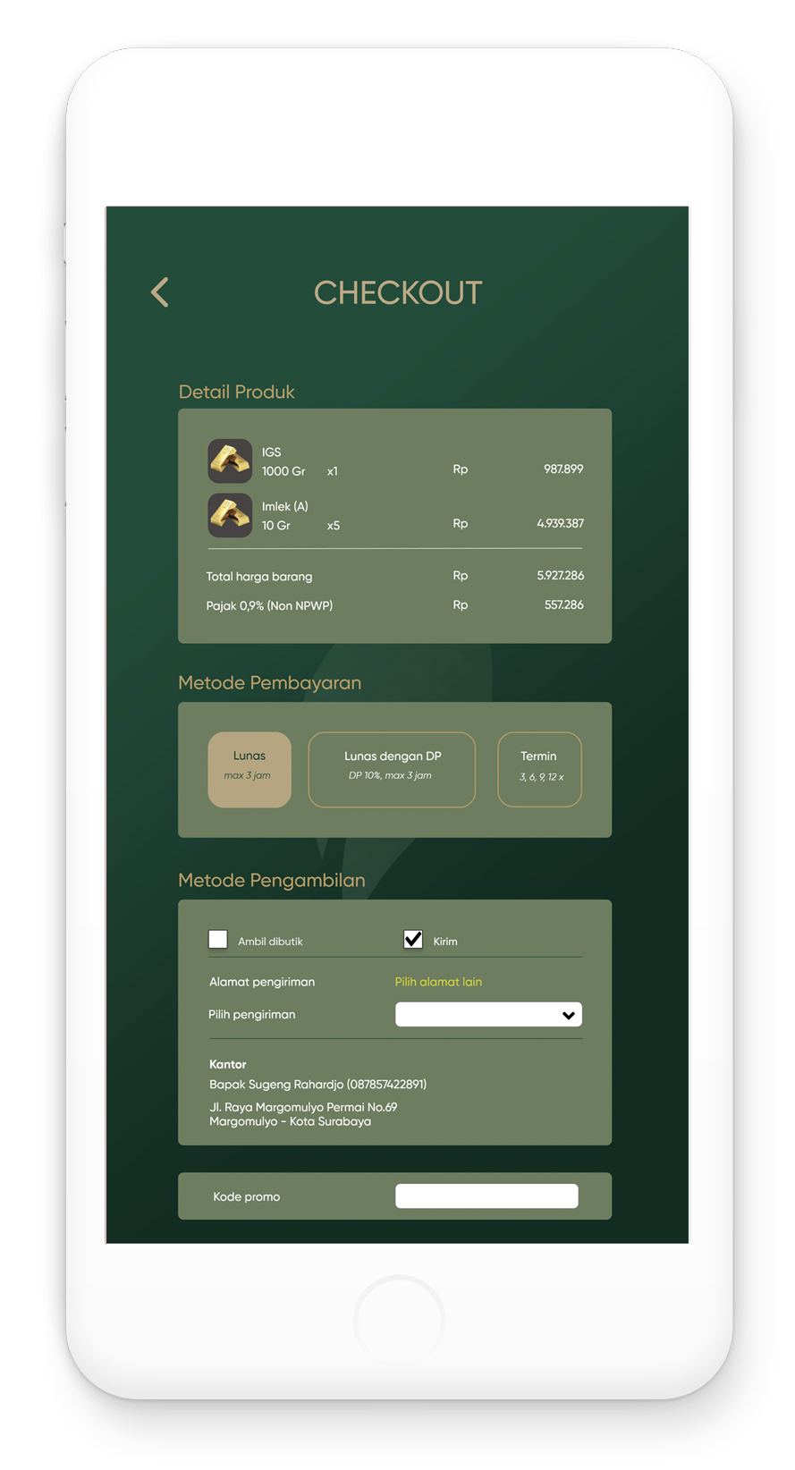 Tanam Emas - Cara beli emas di Tanam Emas